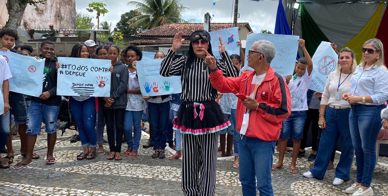 Serviços de saúde e caminhada marcam o Dia D de combate à dengue na Matinha