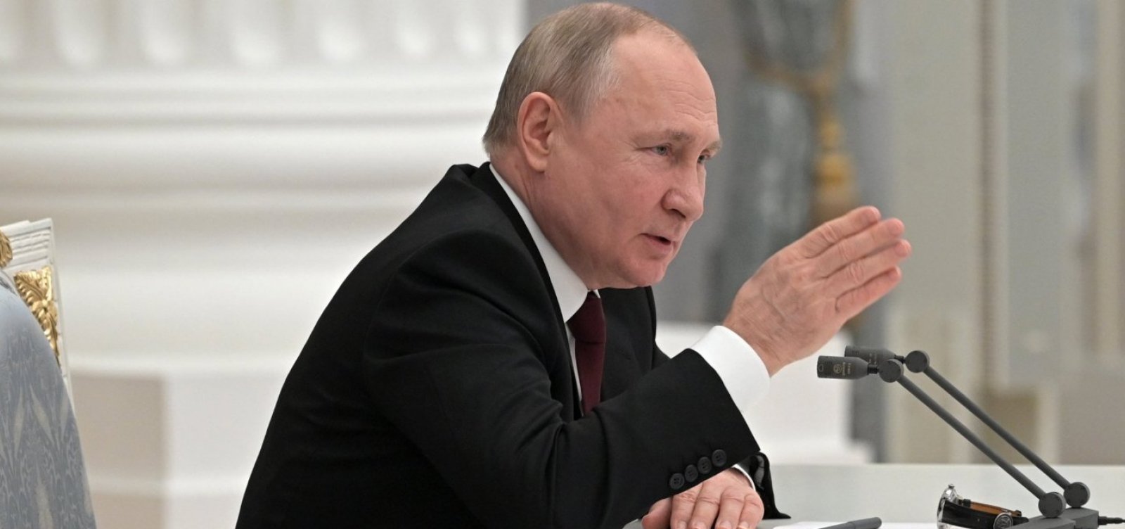Putin se pronuncia sobre fala de Joe Biden e diz que Rússia não quer guerra com a Otan