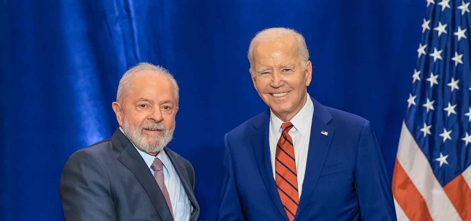 Em encontro com Joe Biden, Lula sugere a americano aproximação com Brics