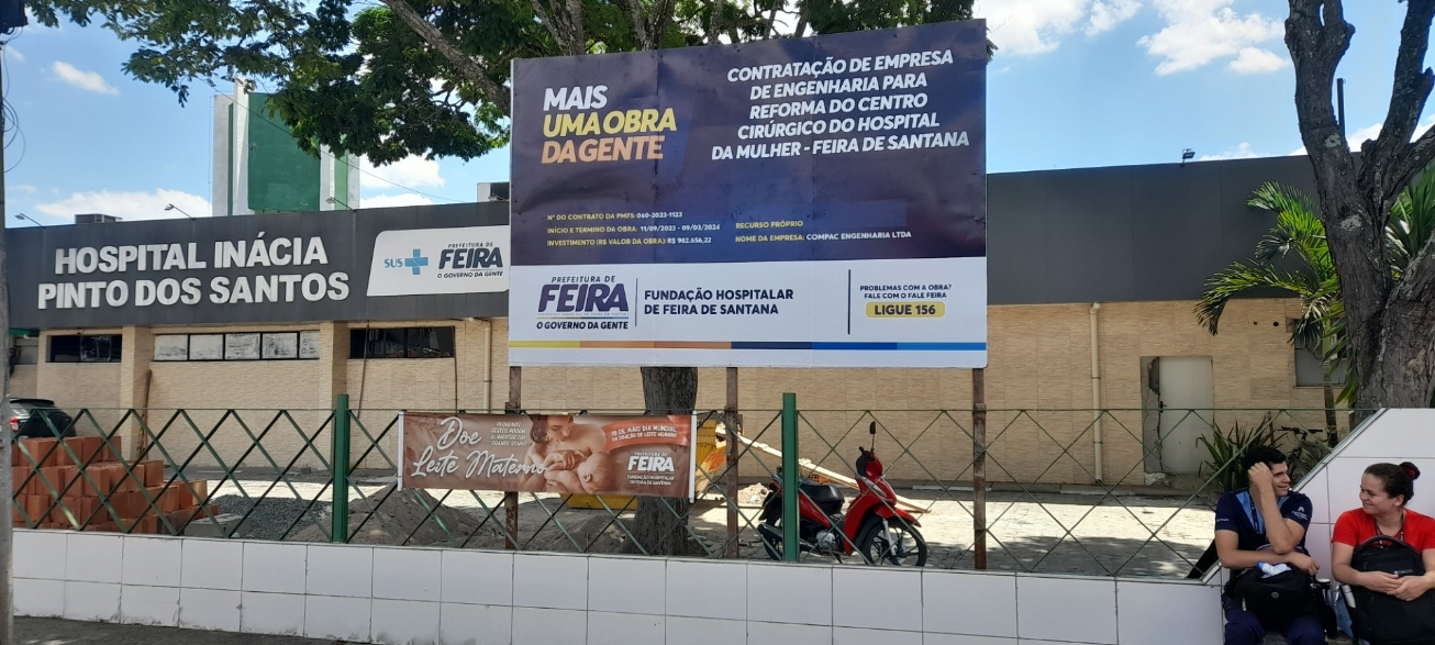 Obras do Centro Cirúrgico do Hospital da Mulher avançam