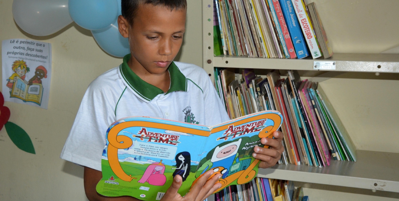 Fundação Egberto Costa desenvolve projeto de incentivo à leitura nas bibliotecas dos distritos