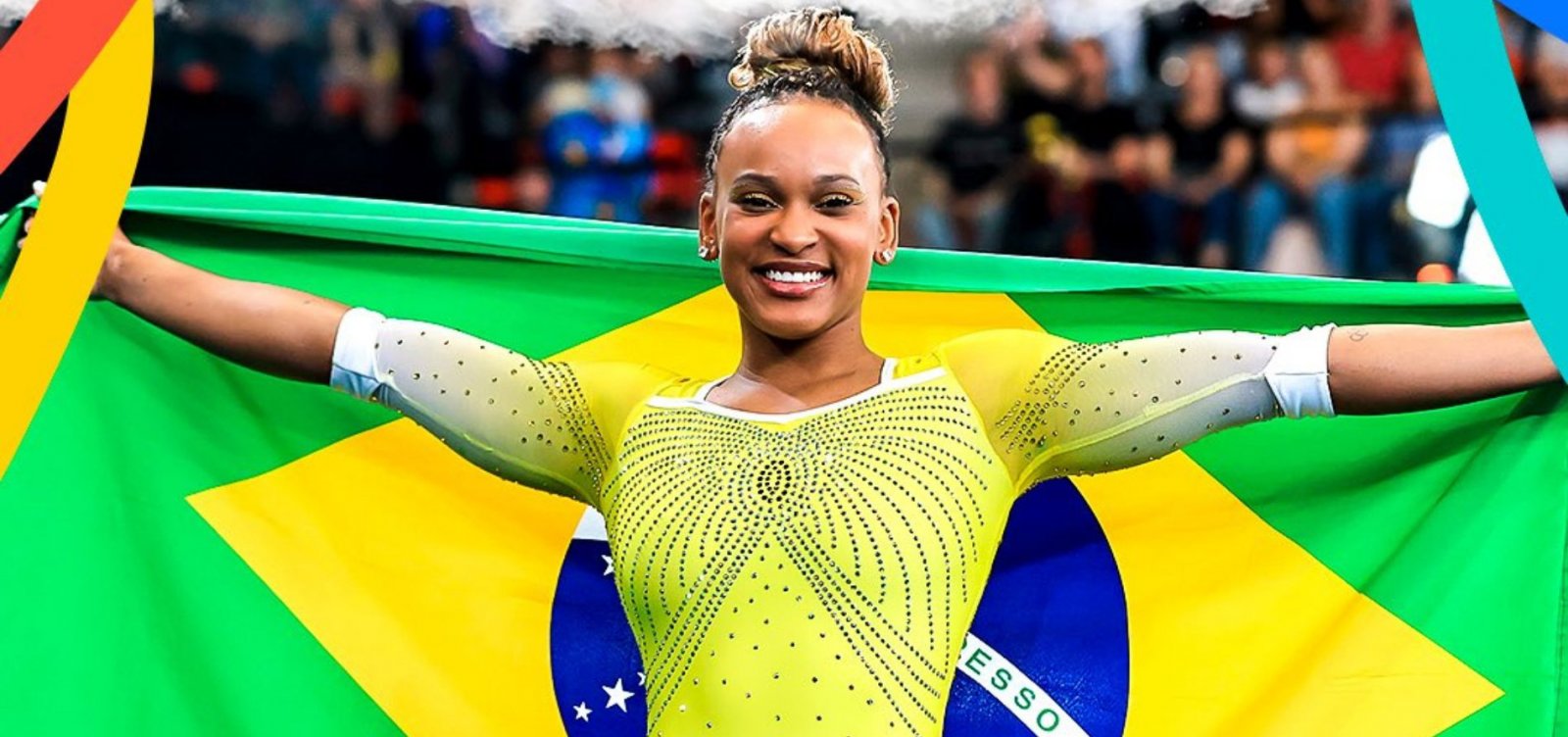 Rebeca Andrade conquista medalha de ouro no Pan de Santiago