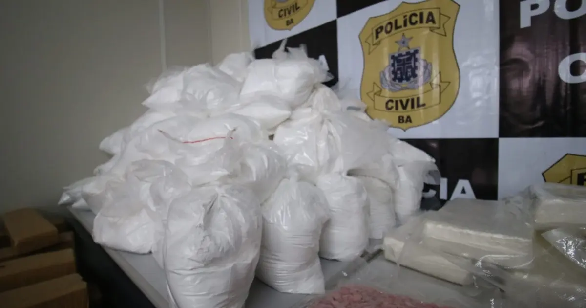 Em 10 meses, polícia baiana apreendeu quase 8 toneladas de drogas