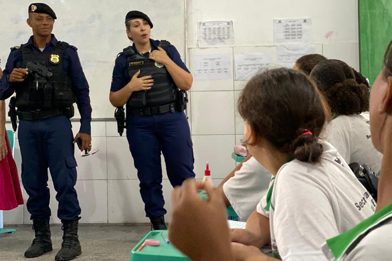 Ronda Escolar da Guarda Municipal promove a segurança dentro e fora das escolas 