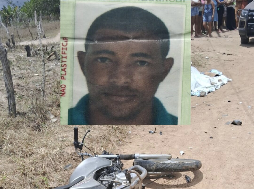 Em Rafael Jambeiro, homem morre após impacto entre motos 