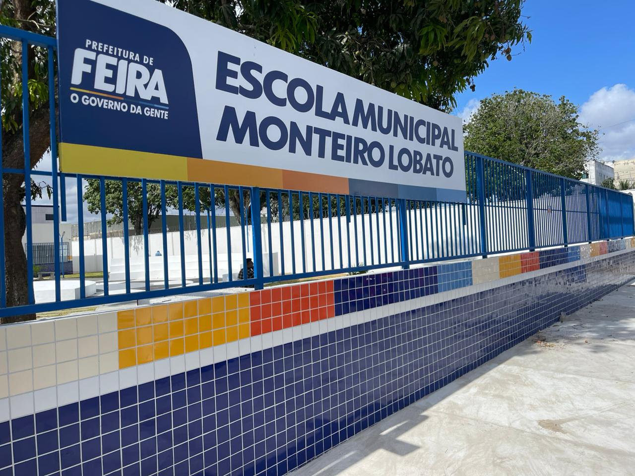 Escola Municipal Monteiro Lobato é inaugurada nesta terça com área triplicada