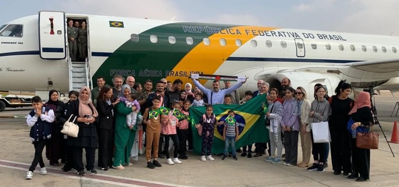 Brasileiros resgatados da Faixa de Gaza vão para quatro estados e o DF