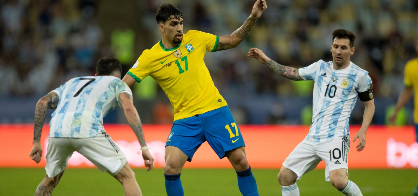 Brasil e Argentina se enfrentam nesta terça-feira (21) nas Eliminatórias da Copa 2026