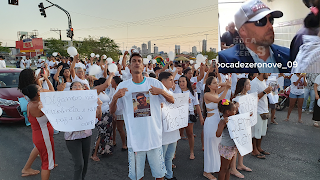 Manifestantes cobram justiça pela morte de metalúrgico em Feira de Santana 