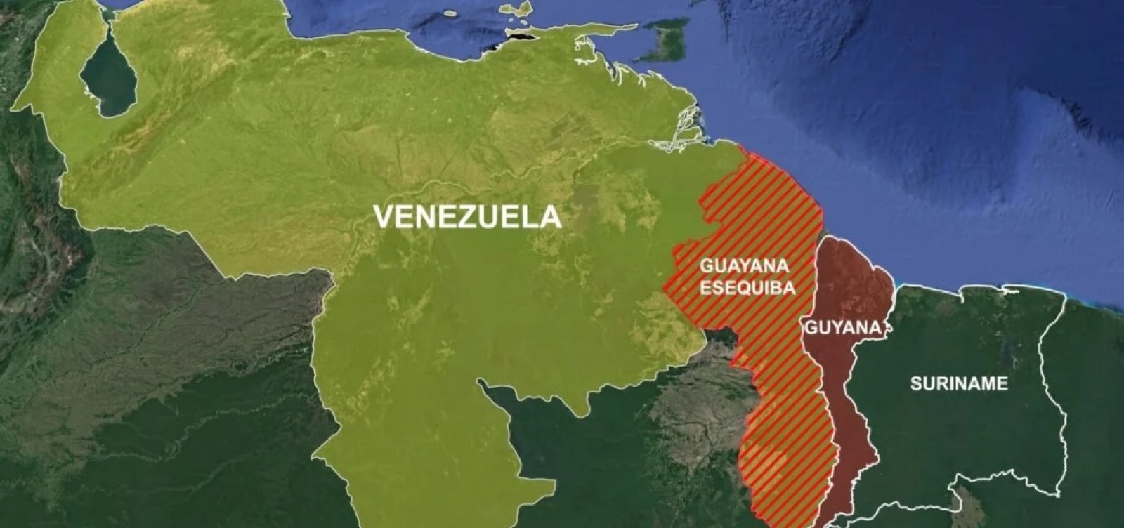 Helicóptero do Exército da Guiana desaparece perto da fronteira com a Venezuela