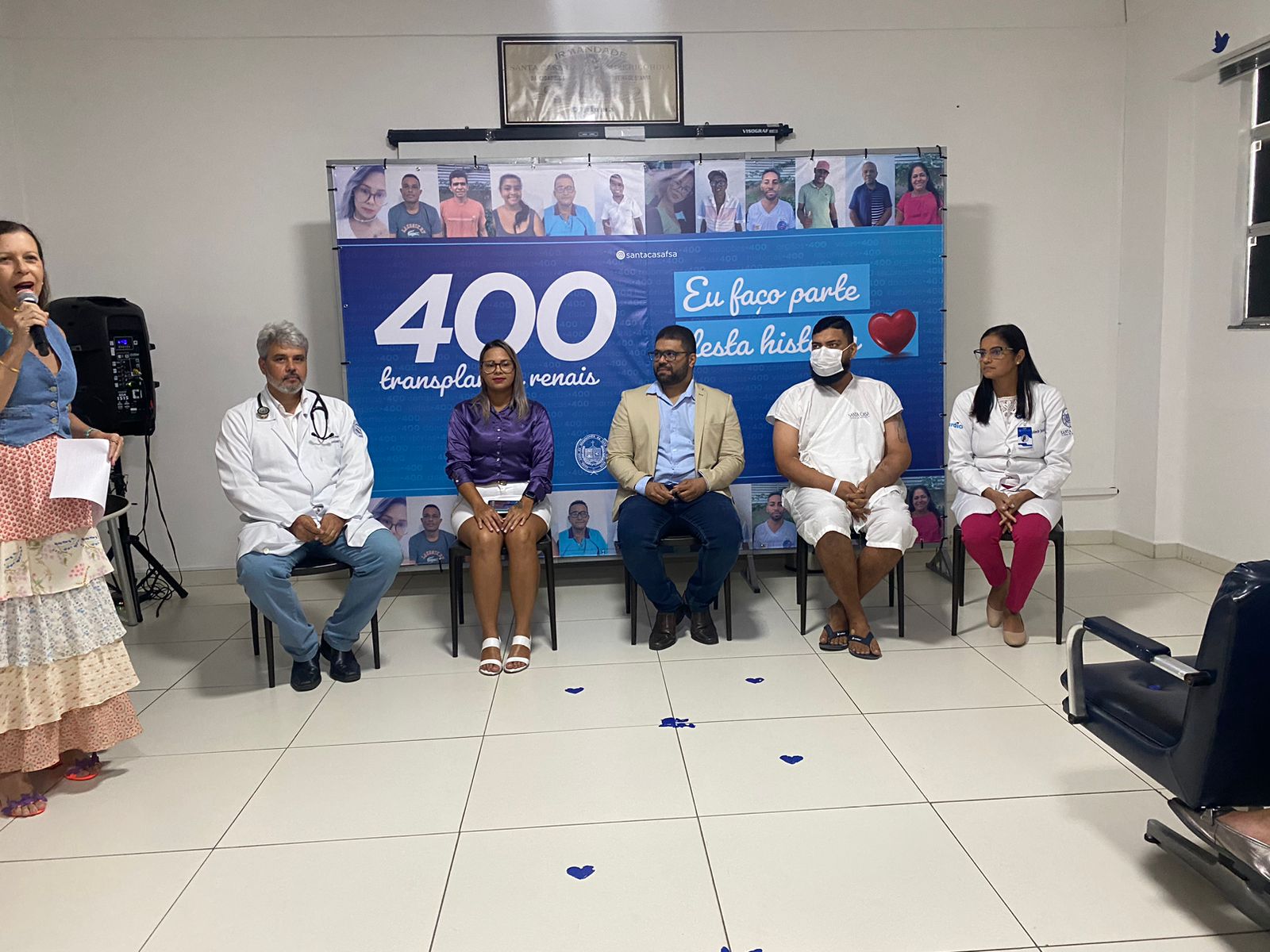 Santa Casa de Feira de Santana celebra a marca de 400 transplantes renais realizados