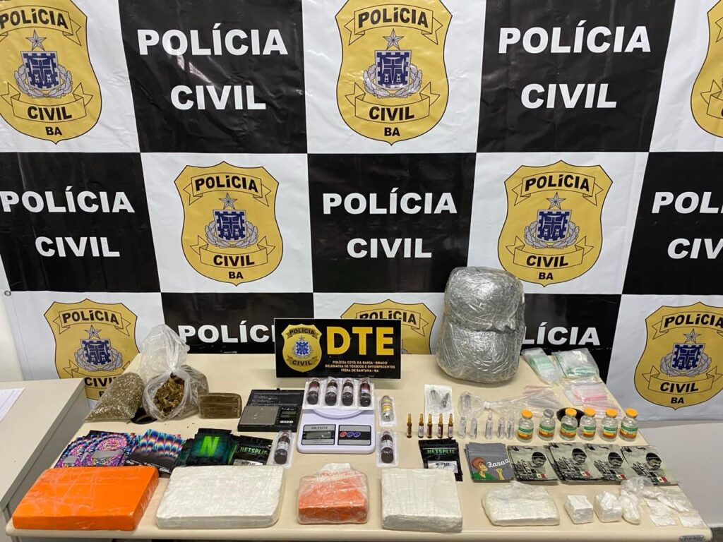 DTE estoura laboratório de drogas em Feira que abasteceria usuários no Carnaval de Salvador