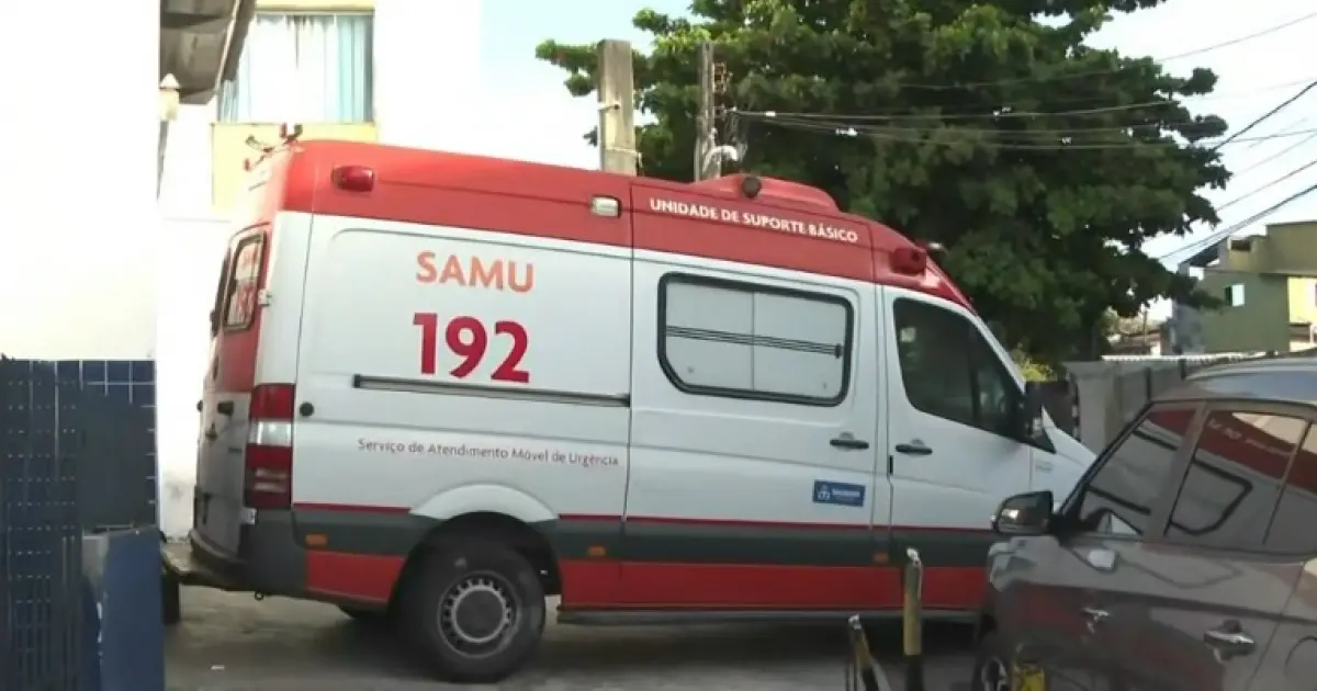 Homem rouba ambulância do Samu e comete assaltos em Salvador