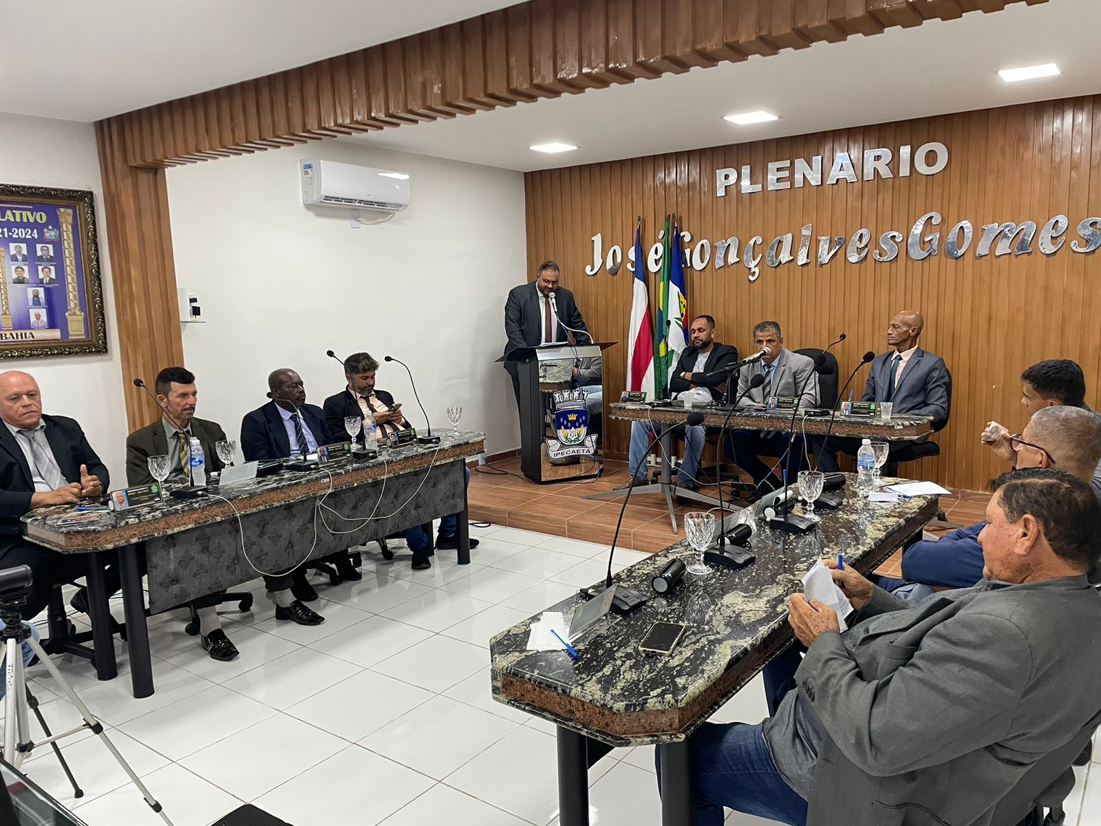 Ipecaetá: Prefeito participa da abertura dos trabalhos na câmara e anuncia entrega de obras para o primeiro semestre