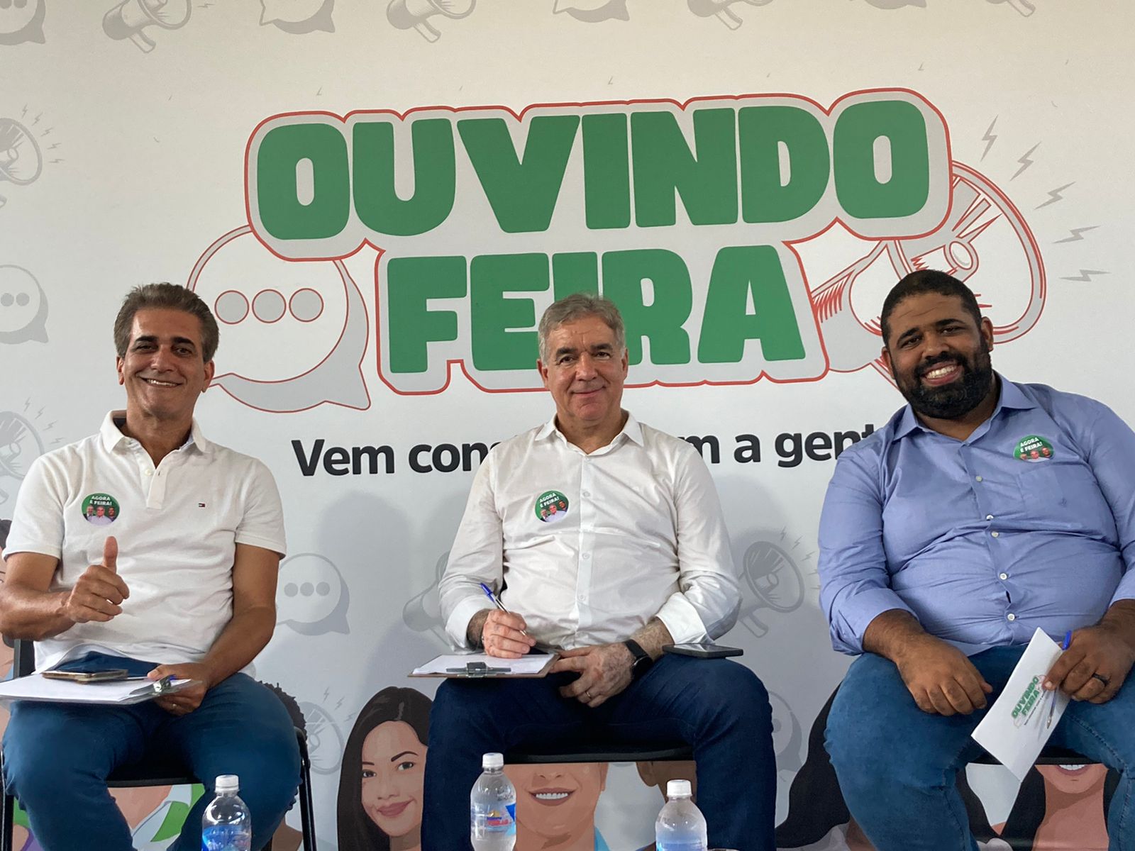 Zé Neto inicia projeto “Ouvindo Feira” no bairro Campo Limpo