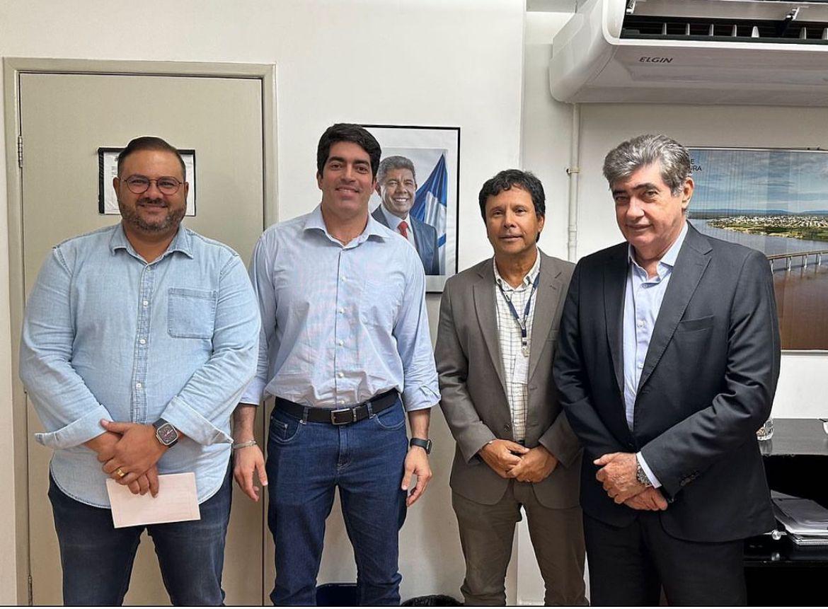Ipecaetá: Prefeito tem audiência em Salvador e garante segunda etapa das obras da estrada do Cavunge