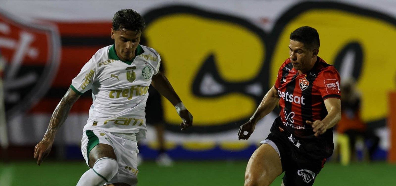 Em estreia na Série A, Vitória é derrotado pelo Palmeiras e perde invencibilidade no Barradão