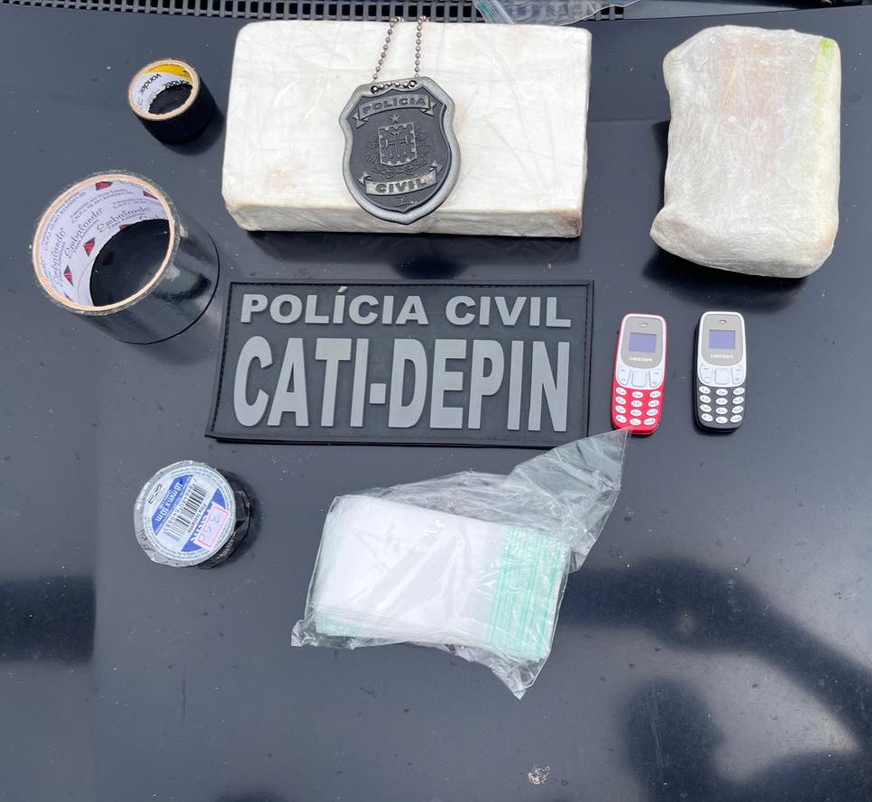 Polícia Civil apreende droga que seria vendida em Feira de Santana no fim de semana