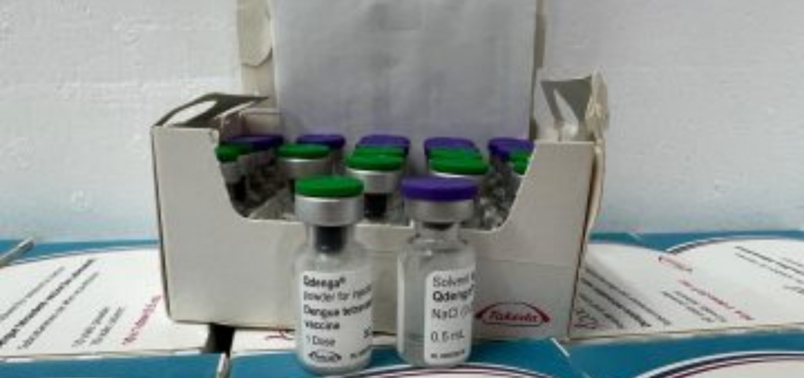 Bahia recebeu mais 67 mil doses da vacina contra a dengue 