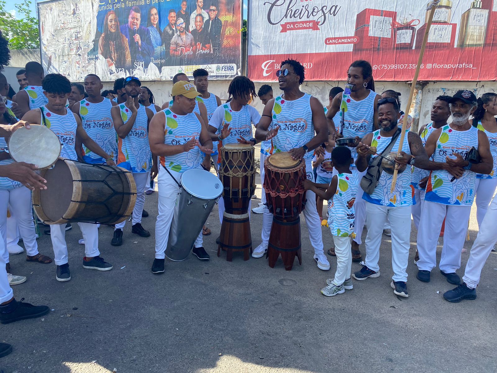 Grupo de capoeira os Nagôs leva celebração cultural e resistência ao circuito Maneca Ferreira