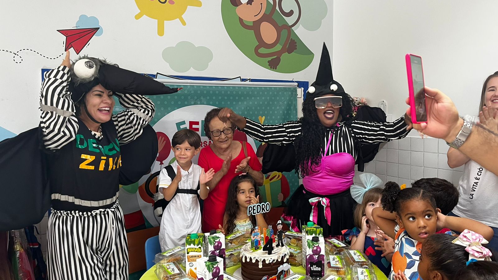 Aniversário temático: Criança celebra os 4 anos com festa do Fumacê em Feira de Santana