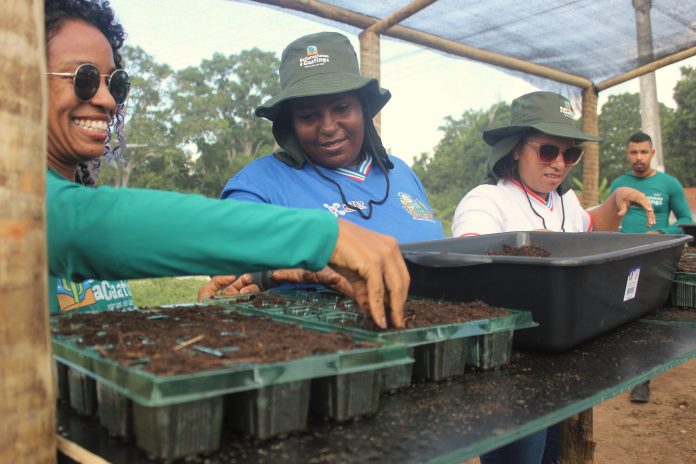 Sema conhece projeto de reflorestamento da Caatinga em visita à Cetep em Feira de Santana