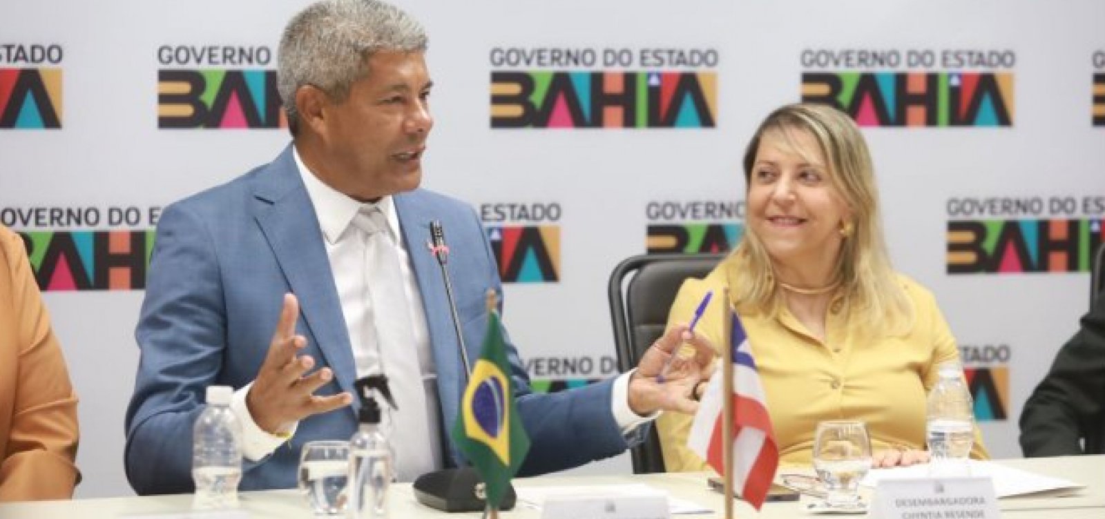 Cynthia Resende, presidente do TJ-BA passa a ser a governadora da Bahia em exercício