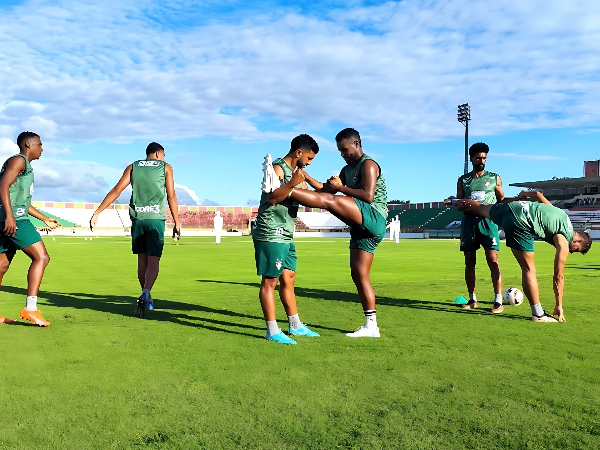 Fluminense de Feira intensifica preparação para jogo treino no Joia da Princesa 