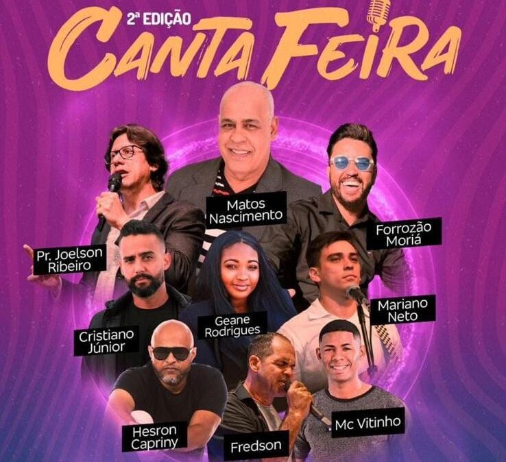 Canta Feira realiza segunda edição com artistas locais da música gospel
