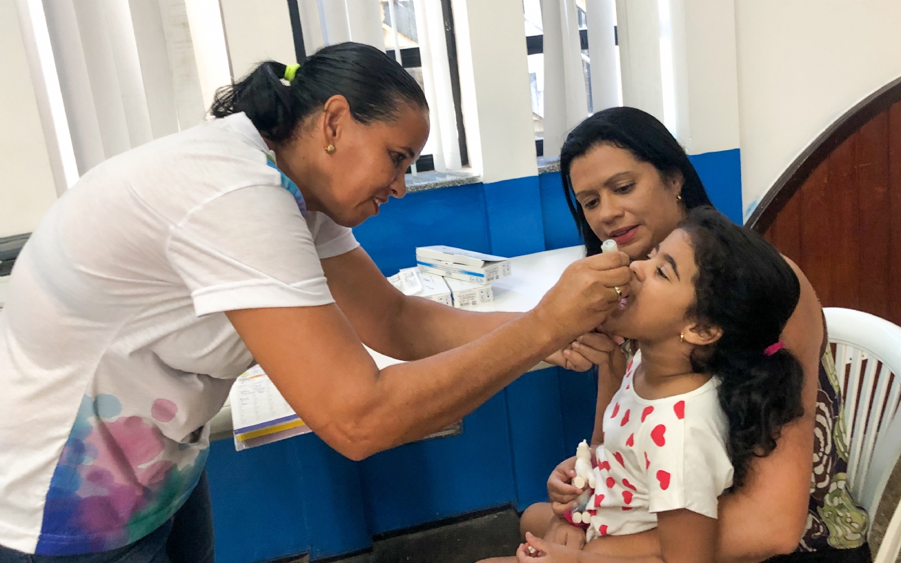 Mais de mil doses aplicadas no dia D de vacinação