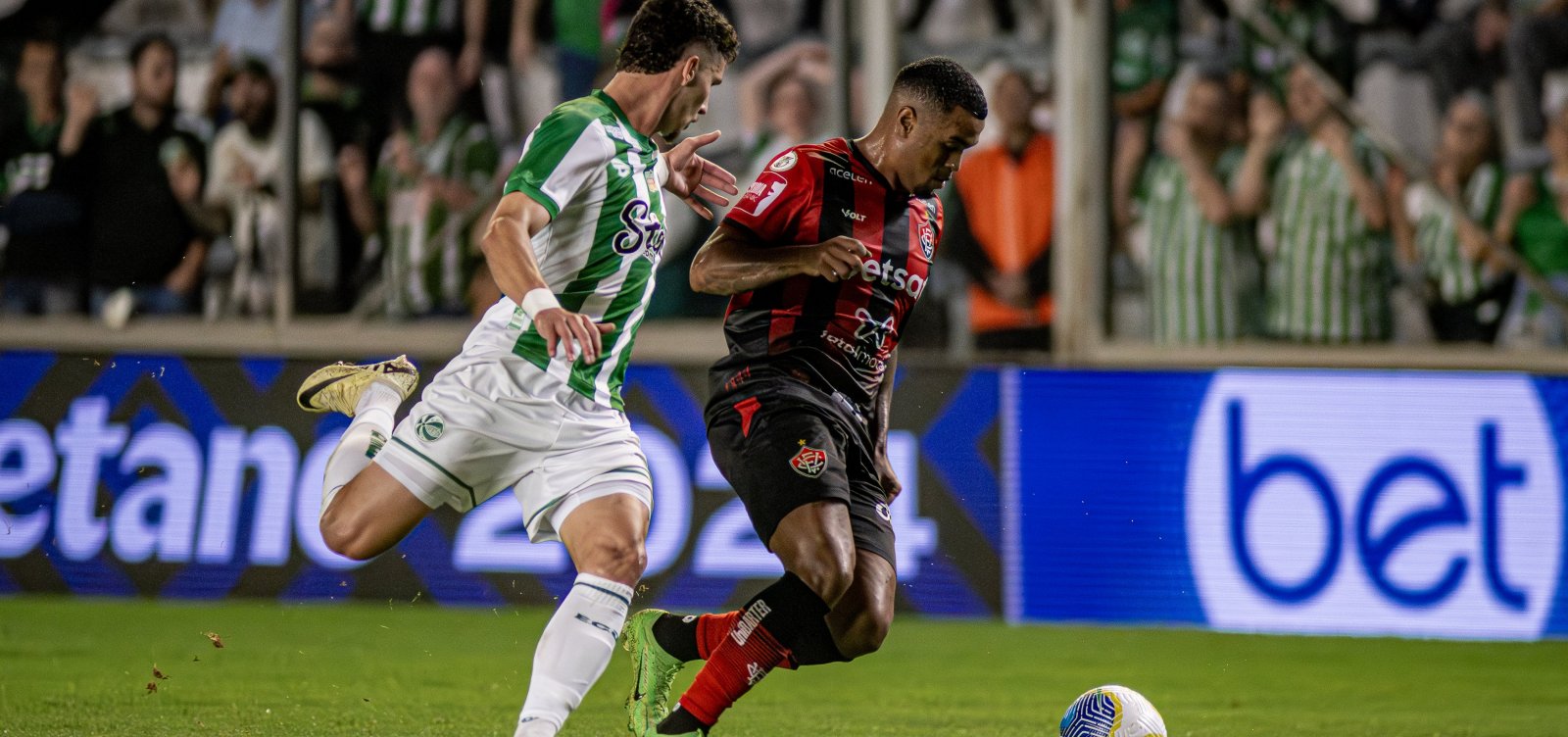 Vitória faz bom 2º tempo, mas fica no empate com o Juventude e segue na lanterna da Série A