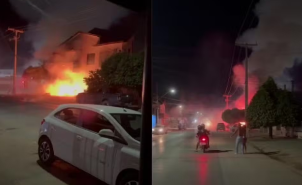 Barraca clandestina de fogos de artifícios explode no interior da Bahia;