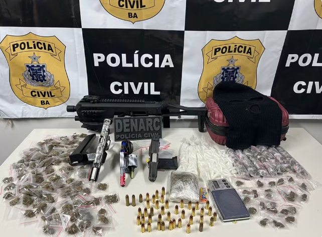 Homem é preso suspeito de liderar grupo criminoso em Salvador e cidades do interior da Bahia