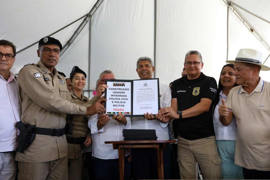 Irará ganha nova escola de tempo integral e Governo do Estado anuncia pacote de obras em infraestrutura 