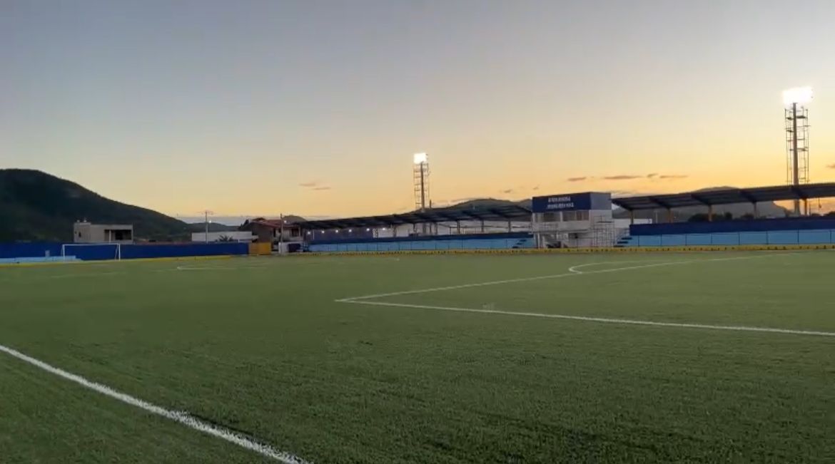 Estádio Zelitão será entregue nesta sexta-feira à população de Anguera