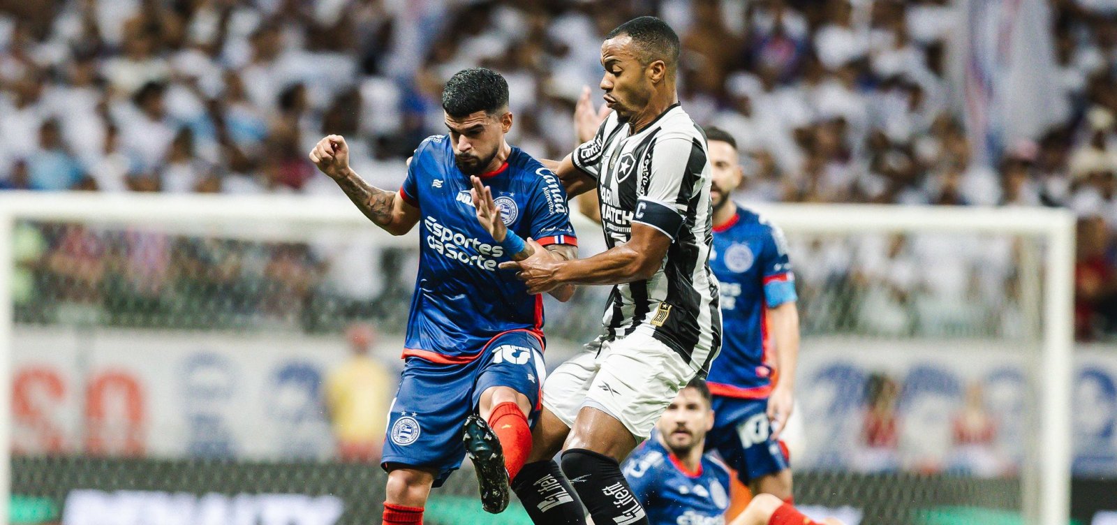 Bahia e Botafogo se reencontram pela quarta e última vez na temporada de 2024 neste domingo (25)