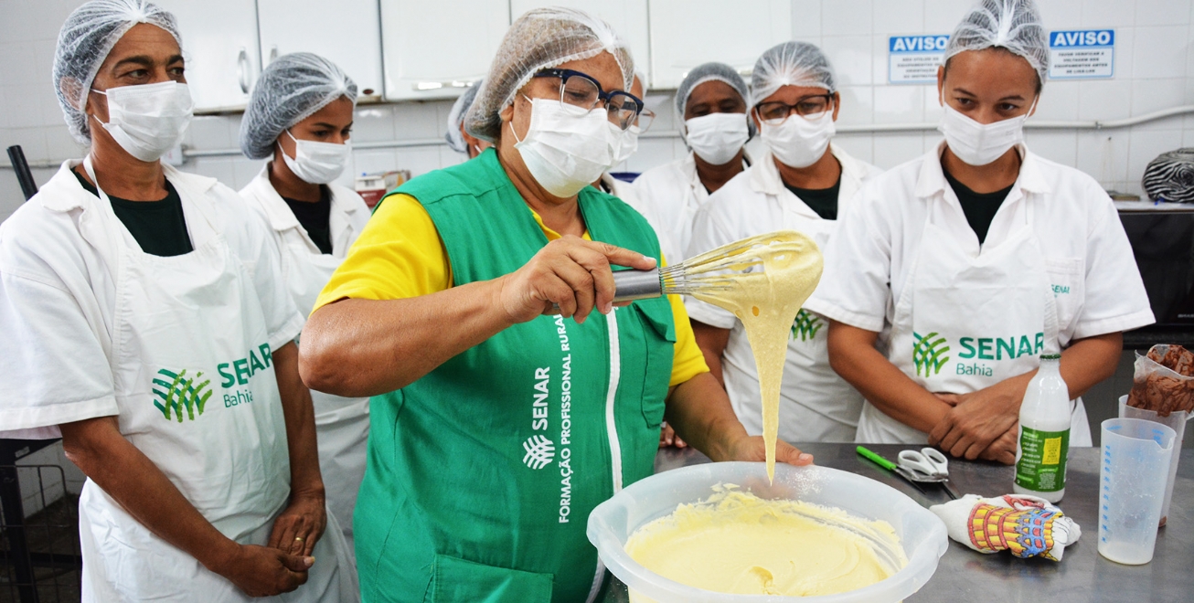 Cursos de panificação serão ofertados pelo SENAR durante a Expofeira