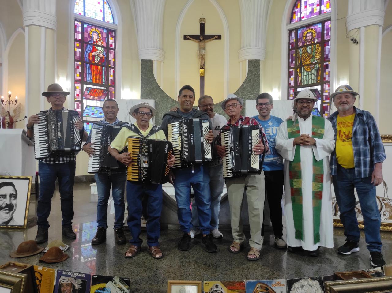 Missa homenageia Luiz Gonzaga em memória aos 35 anos de seu falecimento