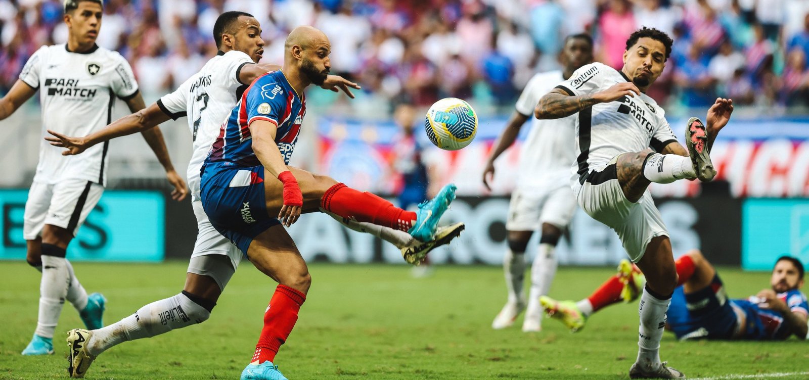 Bahia empata com o Botafogo e corre risco de deixar o G-6 da tabela do Brasileirão