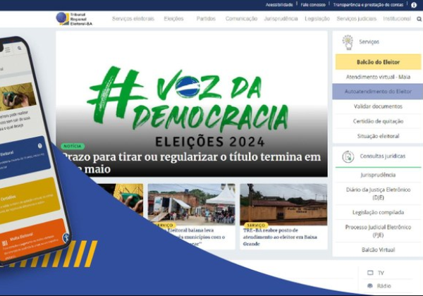 Justiça Eleitoral disponibiliza canais digitais para cidadãos consultar situação