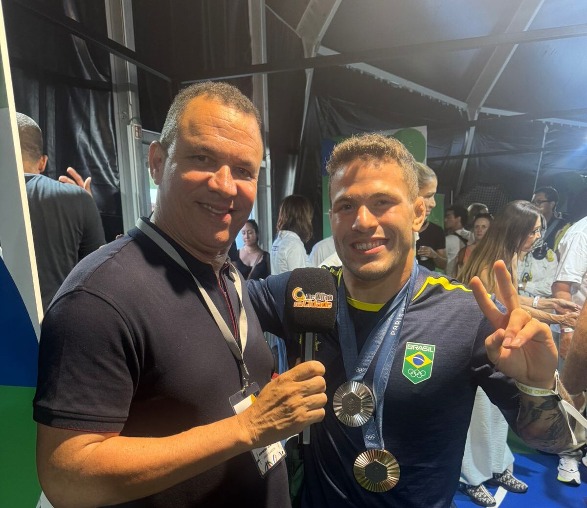 Exclusivo: Judoca, medalhista de prata e bronze nas Olimpíadas de Paris, conversa com Jorge Biancchi sobre conquistas e inspirações