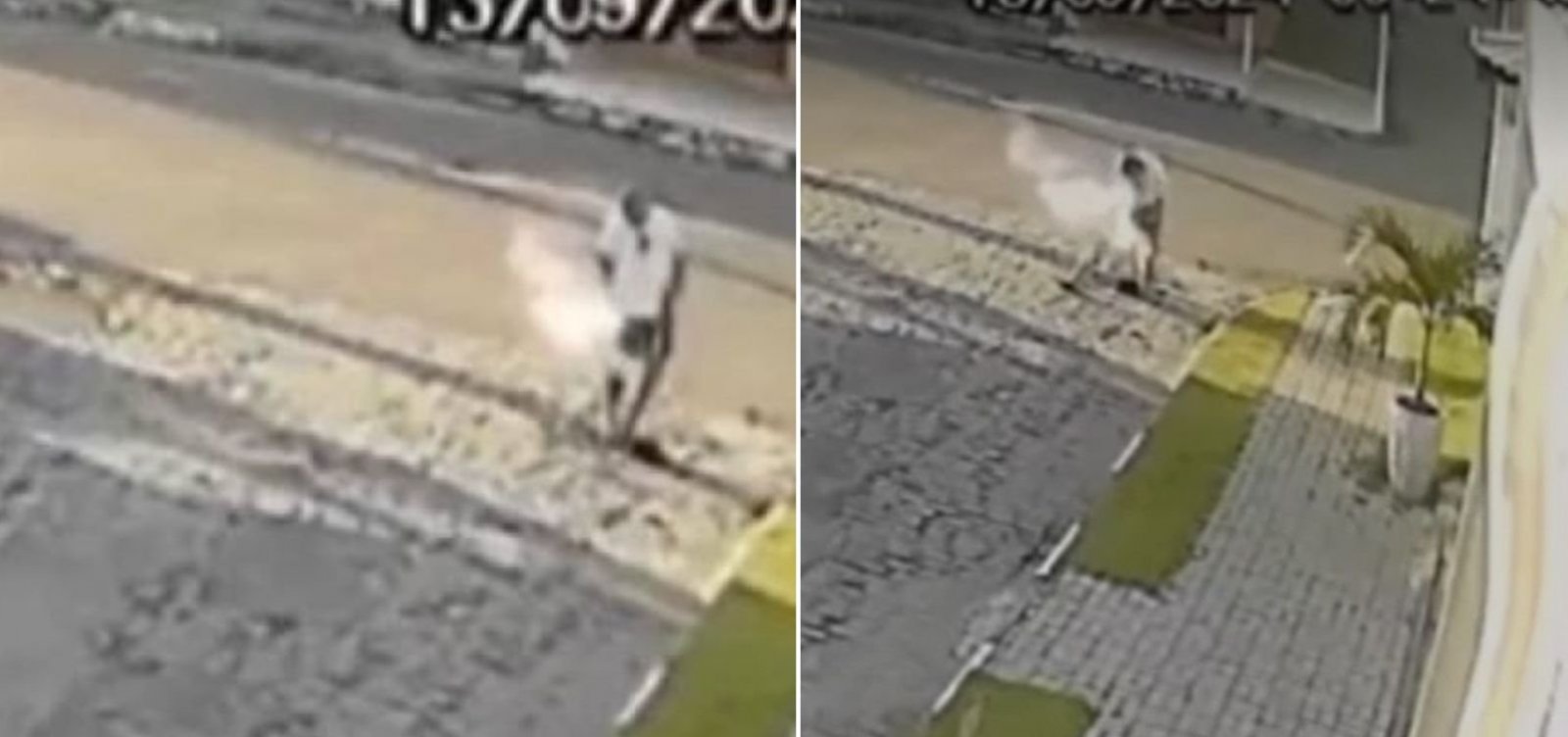 Celular explode no bolso de homem em Feira de Santana