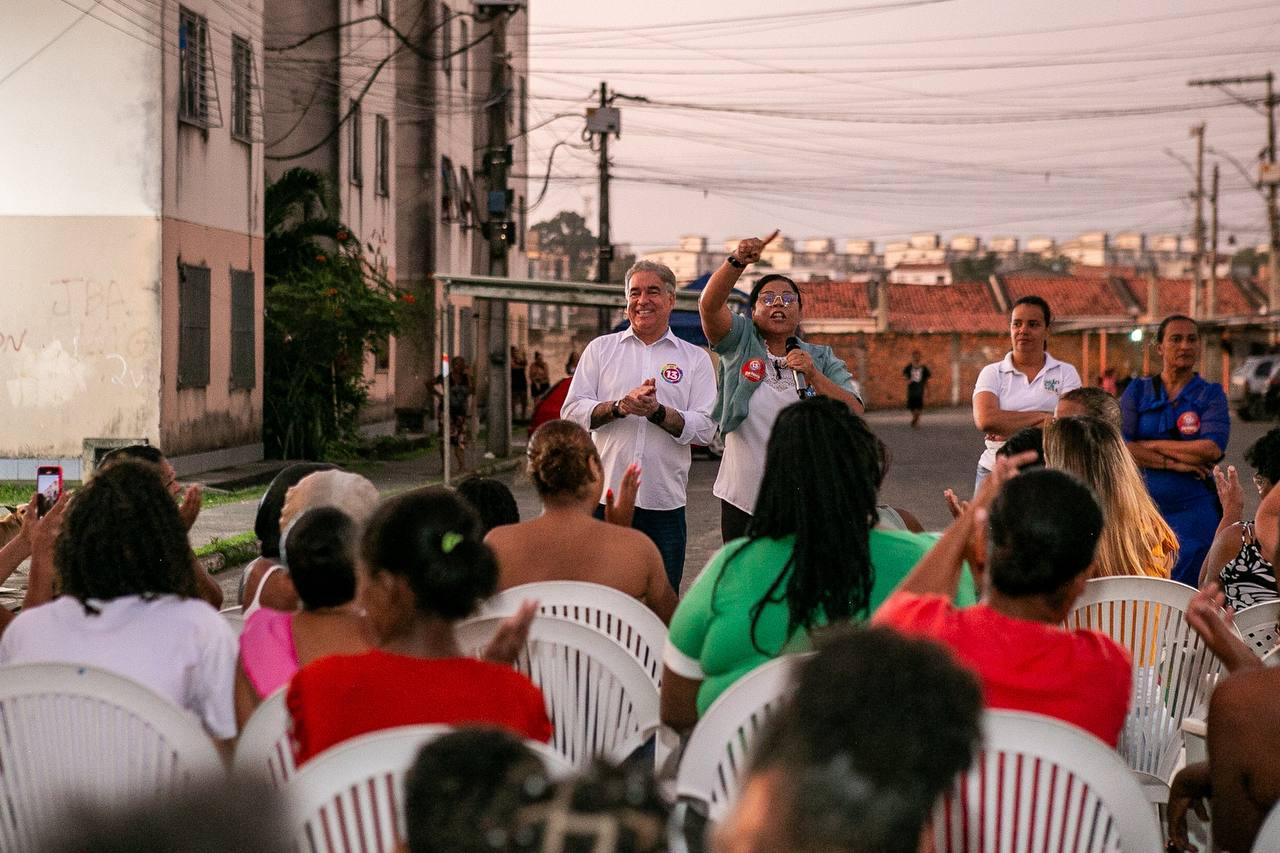 Na Conceição, Zé Neto diz que vai colocar postos de saúde para funcionar de verdade, com consultas, exames e remédios na sede e nos distritos