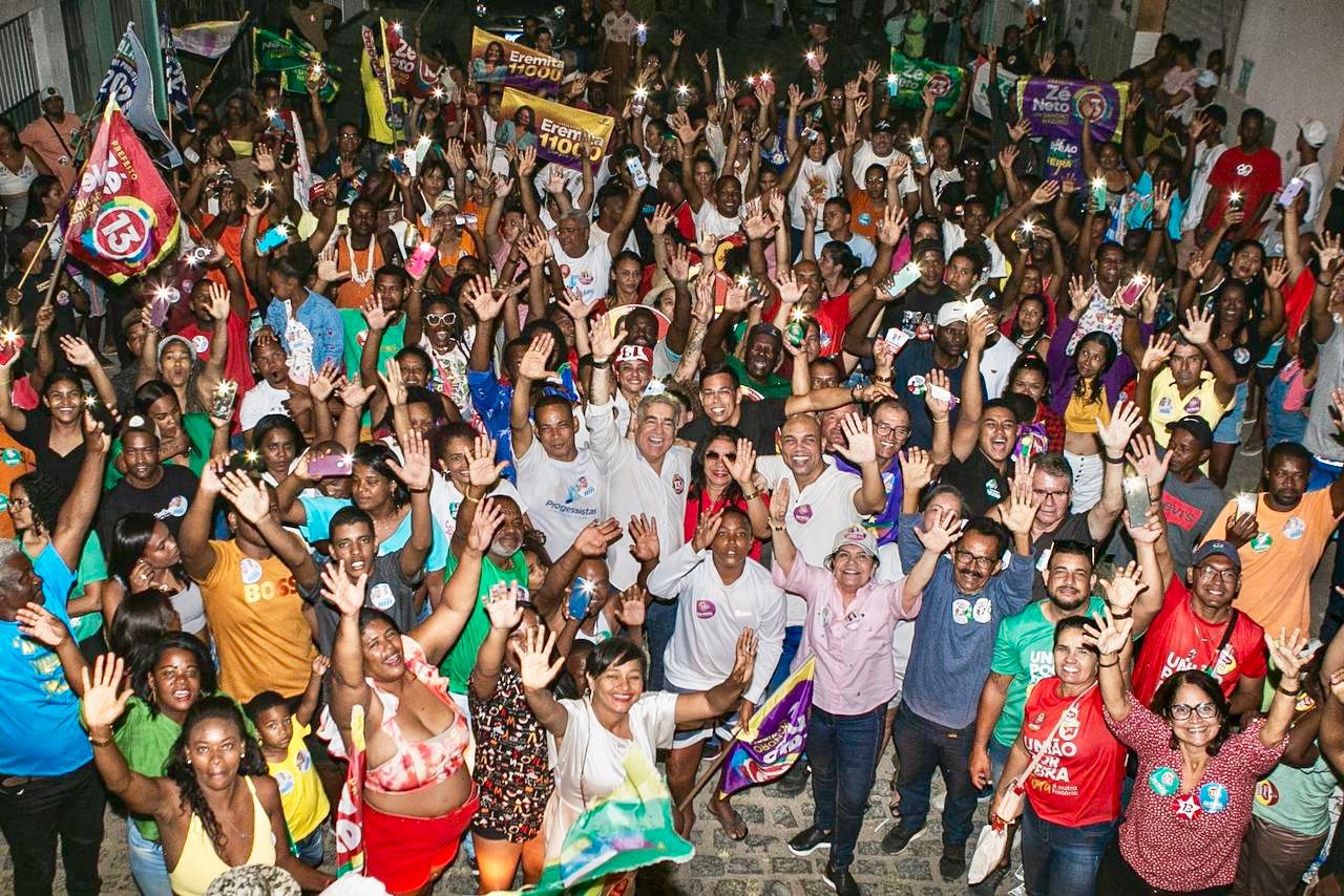 Em Caravana por Jaguara e Bonfim de Feira, Zé Neto diz que todos os distritos terão em sua gestão UPAs completas e ambulâncias