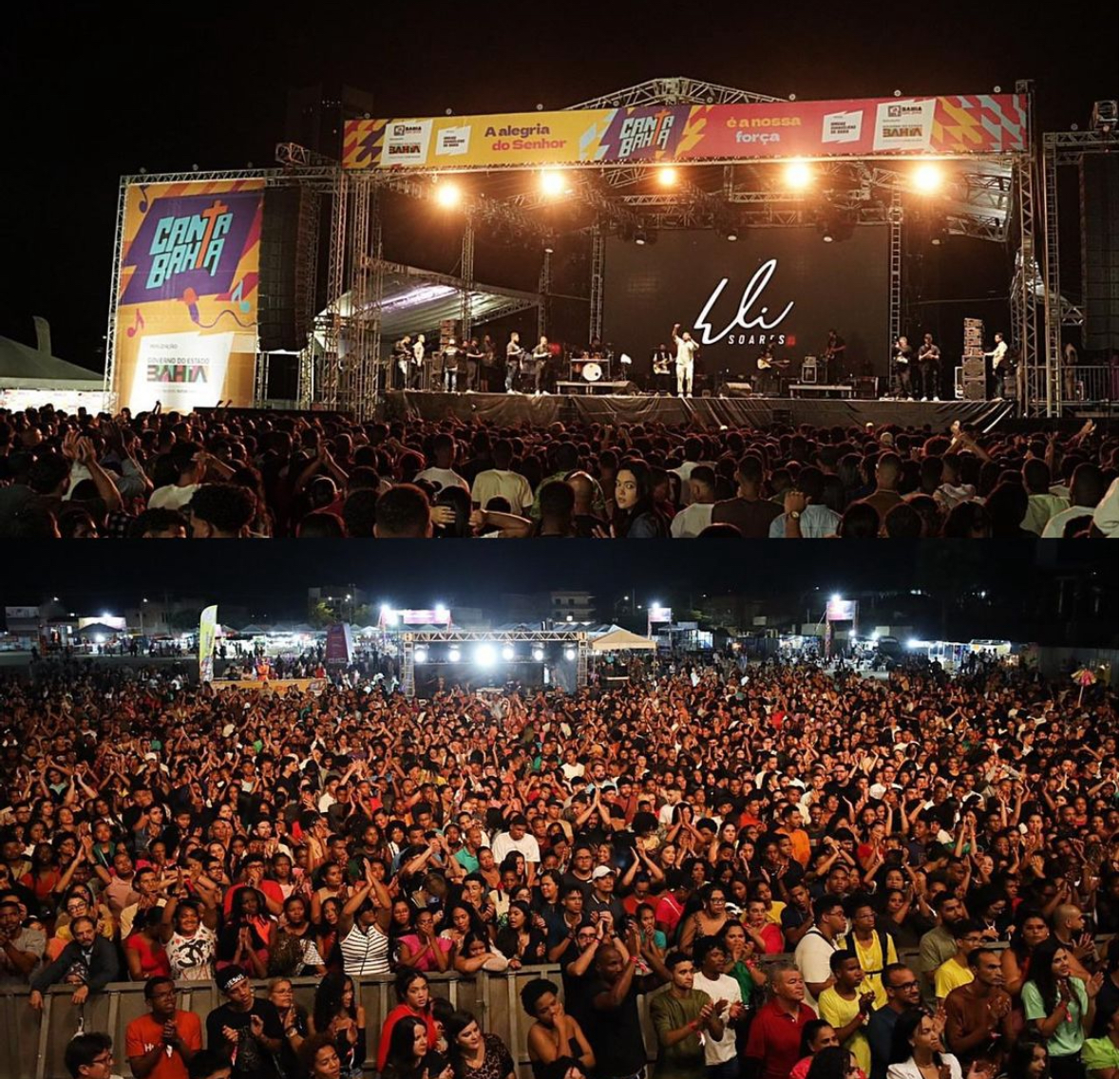 Feira de Santana se torna palco da música gospel com o Canta Bahia