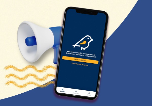 Mais de mil denúncias sobre propaganda eleitoral irregular são recebidas por dia no app Pardal