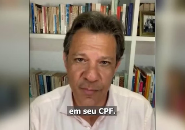 Governo alerta para golpe com vídeo falso de Haddad