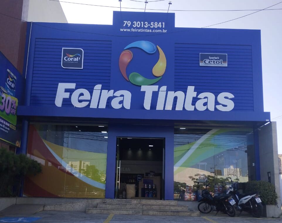 Feira Tintas amplia atuação com inauguração de nova unidade em Aracaju