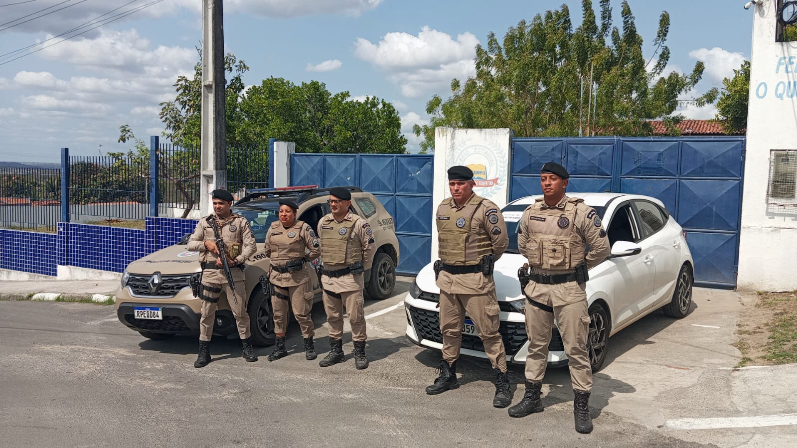 Polícia Militar reforça a segurança da zona rural de Feira de Santana e cidades circunvizinhas