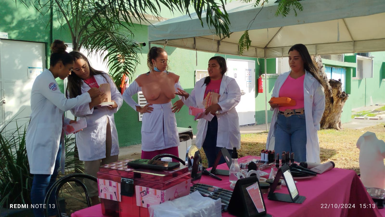 Outubro Rosa na UPA Estadual de Feira de Santana promove conscientização e cuidados